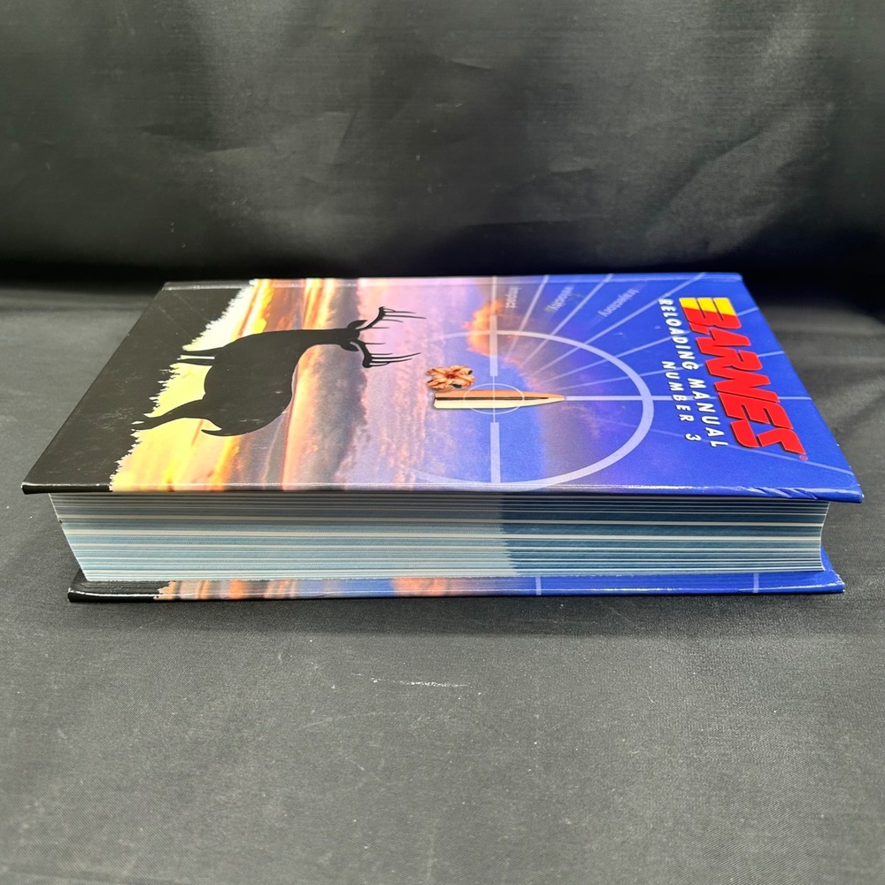 Barnes Bullets Reloading Manual Number 3 Hardcover 2001 Hunting Shooting Guide - Picture 4 of 7